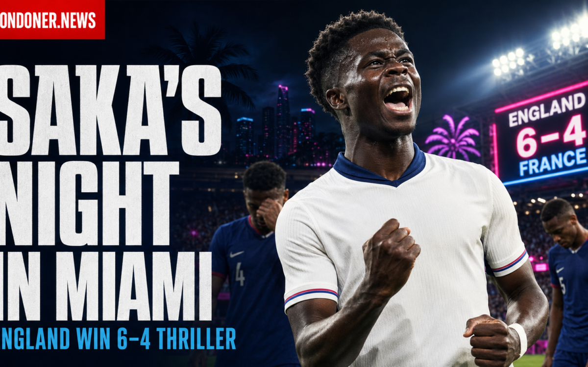 Saka’s Night in Miami: England Beat France 6-4 in a Third-Place Game Nobody Wanted and Nobody Will Forget