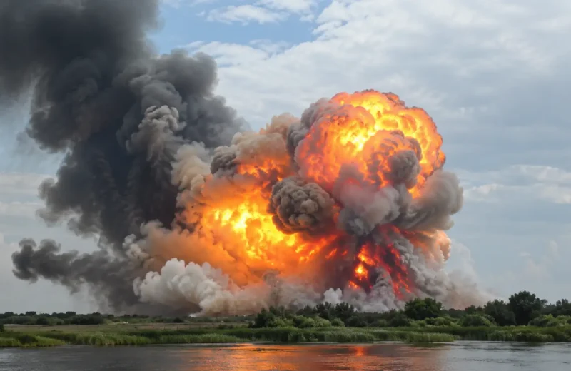 Essex Explosion: 25 Firefighters Remain At East Hanningfield Industrial Fire