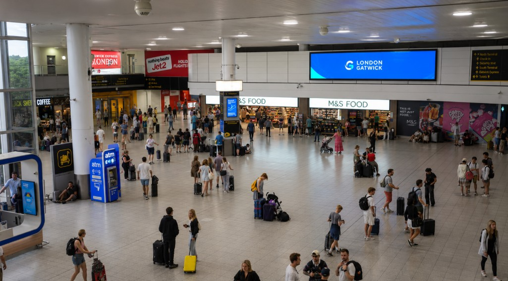 Gatwick Airport Water Outage Ends After Toilets and Restaurants Forced to Close