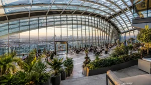 Enjoy Panoramic Views From Sky Garden