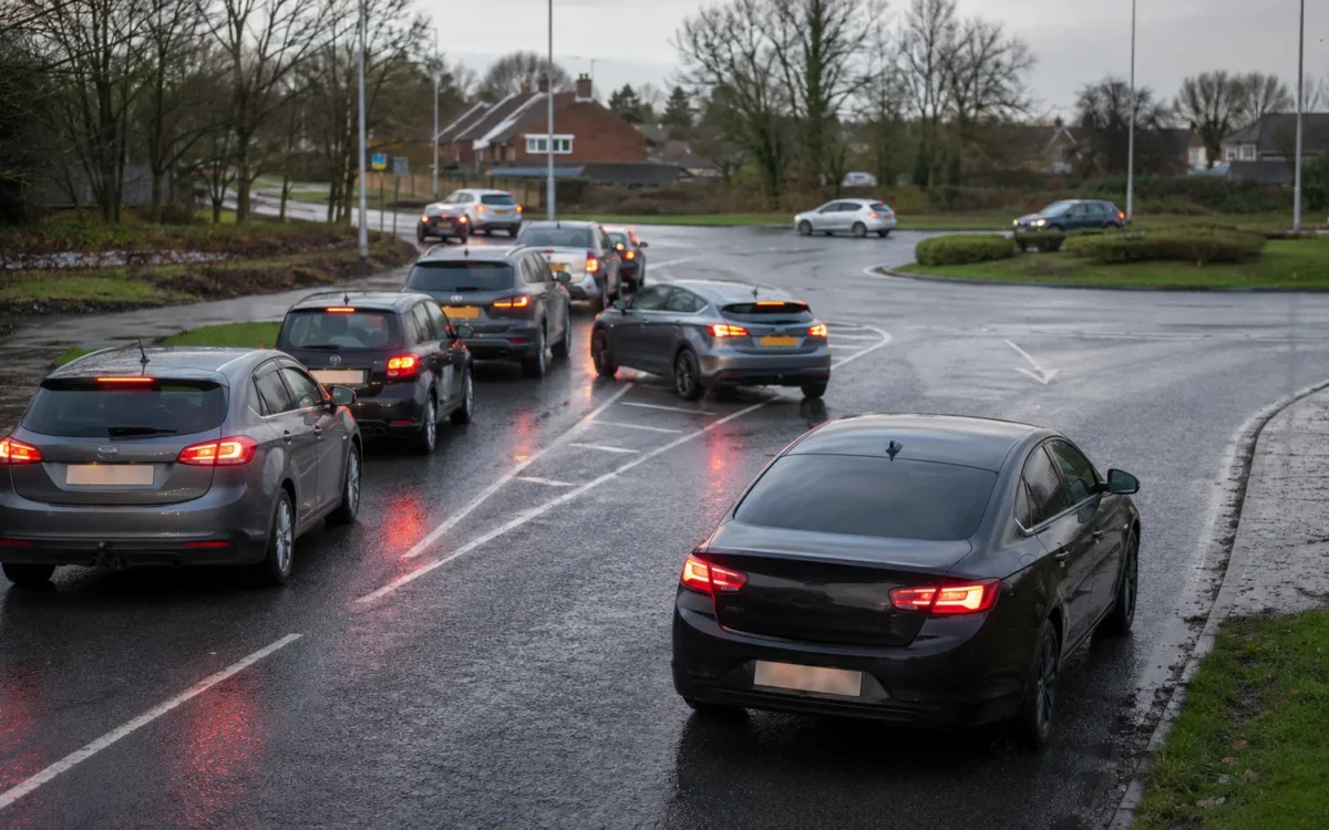 UK Drivers Warned Roundabout Queue-jumping Trick Could Lead to Fine and Penalty Points
