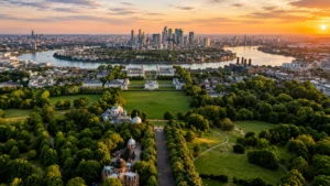 See the Skyline From Greenwich Park