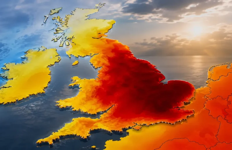 UK Weather 34c Heat Surge Maps Emerge But Met Office Cools September Heatwave Signal