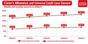 Carer Support Payments Graph