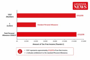 Tax Code 1257L Mean