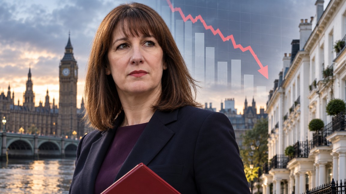 Rachel Reeves Stamp Duty Receipts Fall by £541m as Luxury Property Sales Slump